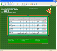 Upper Rhondda Pool League Statistics